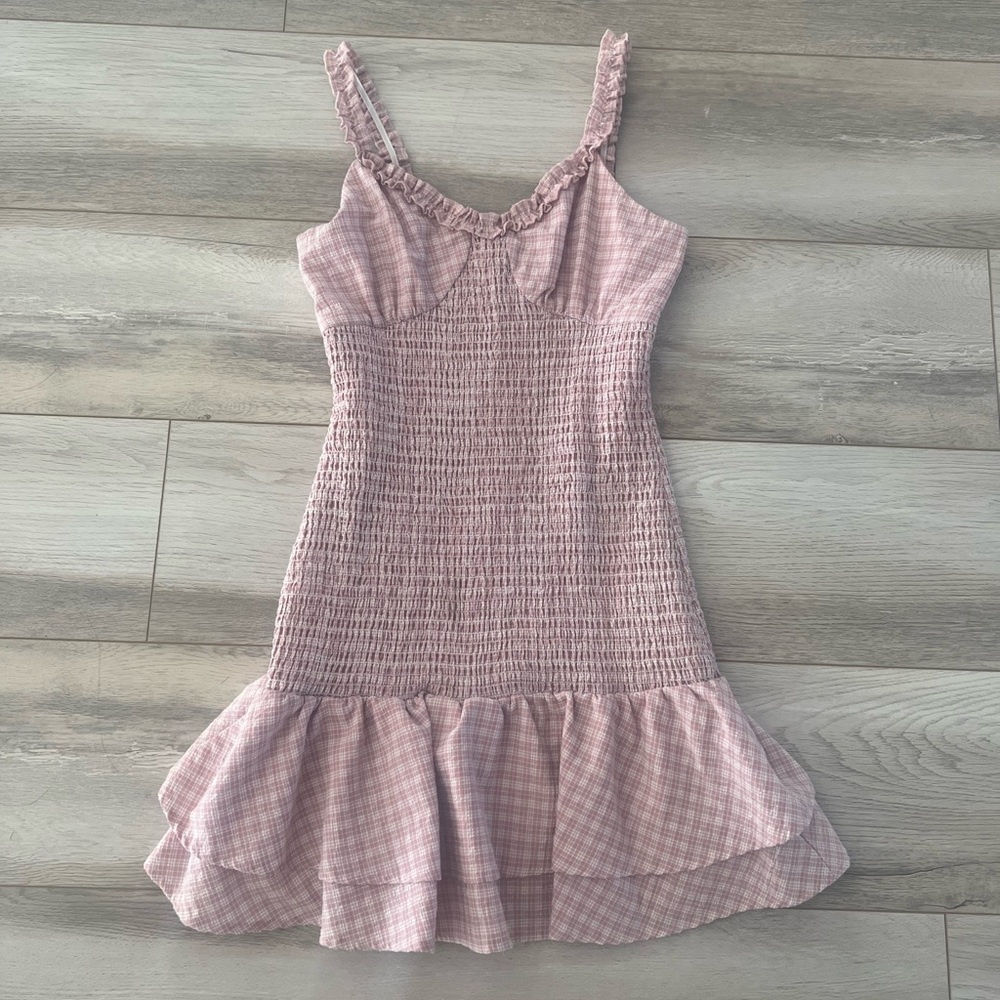 Pink mini dress 💝